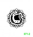 Ekslibrisas - zodiako ženklas Vandenis