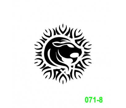 Ekslibrisas - zodiako ženklas Liūtas