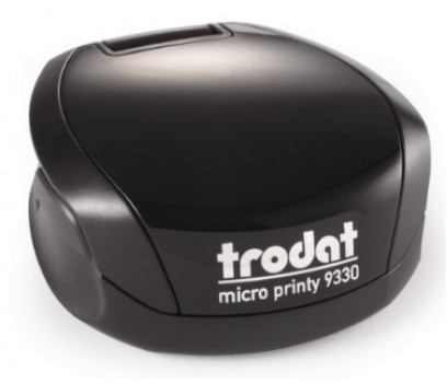 Antspaudas Micro Printy 9330, juodas