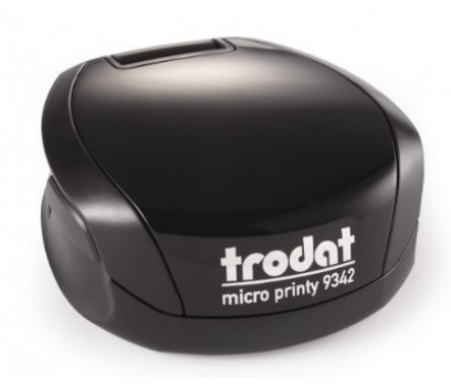Antspaudas Micro Printy 9342, juodas