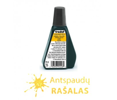 Rašalas antsp. 7012 geltona tamsi sp. (signal yellow) 28ml