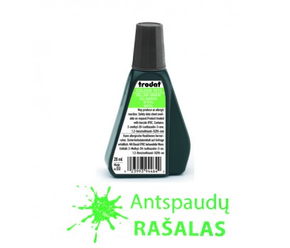 Rašalas antsp. 7012 žalia ryški sp. (yellow green) 28ml