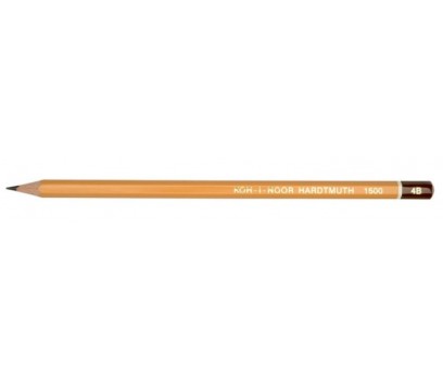 Grafitinis pieštukas be trintuko  KOH-I-NOOR 1500 4B