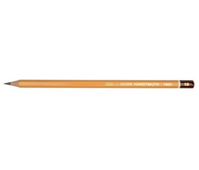 Grafitinis pieštukas be trintuko  KOH-I-NOOR 1500 5B