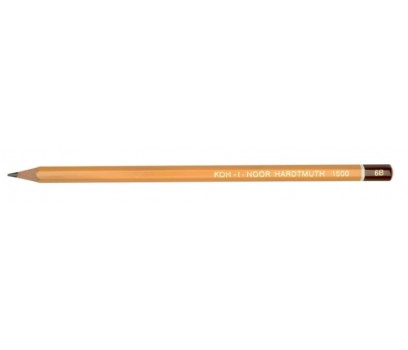 Grafitinis pieštukas be trintuko  KOH-I-NOOR 1500 6B