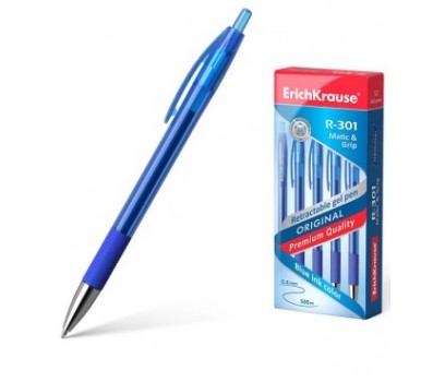 Automatinis gelinis rašiklis Matic ErichKrause  0,4mm mėlynos sp.