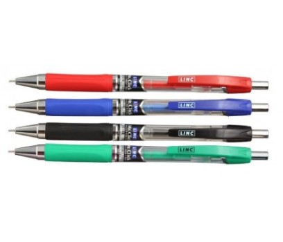 Automatinis tušinukas Linc Mr.Click 0,7mm mėlynos sp.