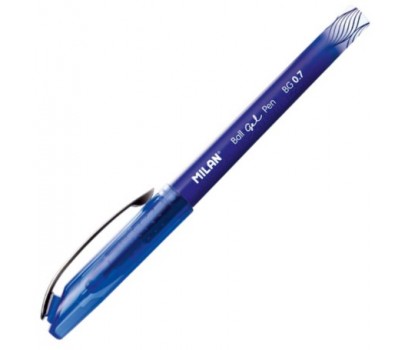 Gelinis rašiklis MILAN  BG 0,7mm  mėlynos sp.