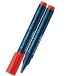 Žymeklis permanentinis Schneider Maxx 130 1-3mm raudonos sp.
