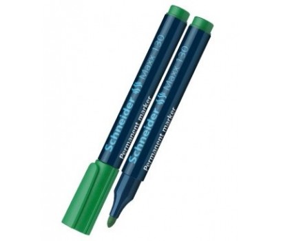 Žymeklis permanentinis Schneider Maxx 130 1-3mm žalios sp.