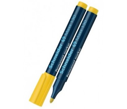 Žymeklis permanentinis Schneider Maxx 130 1-3mm geltonos sp.