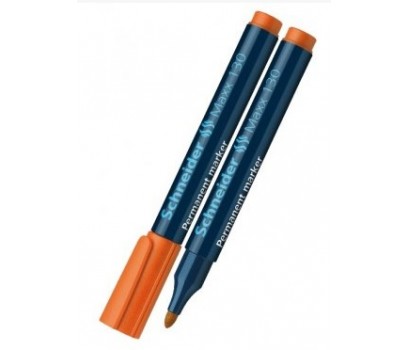 Žymeklis permanentinis Schneider Maxx 130 1-3mm oranžinės sp.