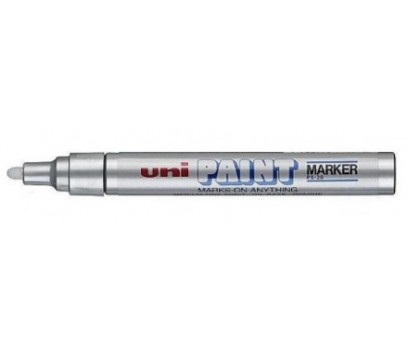Žymeklis aliejiniu pagrindu UNI Paint PX-20  2.2 - 2.8mm  sidabro sp.
