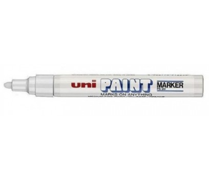 Žymeklis aliejiniu pagrindu UNI Paint PX-20  2.2 - 2.8mm baltos sp.