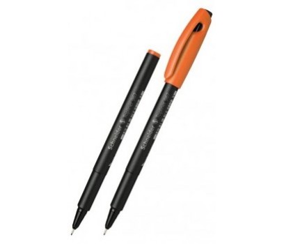Grafinis rašiklis Schneider Topliner 967  0,4mm oranžinės sp.