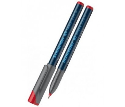 Žymeklis permanentinis Schneider Maxx 220 S  0,4mm raudonos sp.