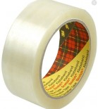 Lipni juosta pakavimui 3M Scotch  50mm x 66m  skaidri