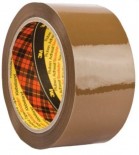 Lipni juosta pakavimui 3M Scotch  50mm x 66m  ruda