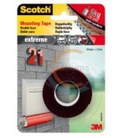 Dvipusė montavimo juostelė išorės darbams 3M Scotch 19mmx1,5m