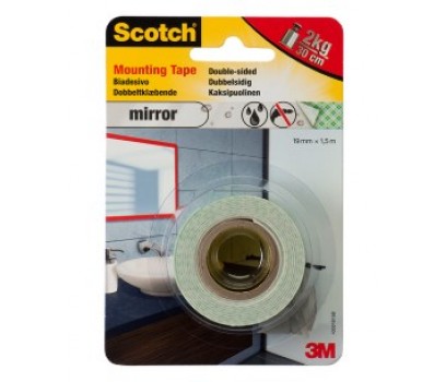 Dvipusė montavimo juostelė atspari drėgmei 3M Scotch 19mmx1,5m