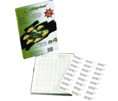 Lipnios etiketės Rillprint A4  210x 99mm  3 lipd/lap.