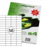 Lipnios etiketės Rillprint A4  52,5 x 21,2mm 56 lipd/lap.