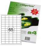 Lipnios etiketės Rillprint A4  38 x 21,2 mm 65 lipd/lap.
