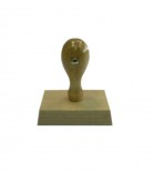 Antspaudas mediniu korpusu 60x95 mm
