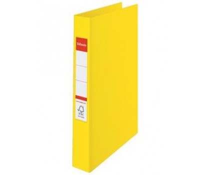 Segtuvas ESSELTE A4/35 2 žiedai geltonos sp.
